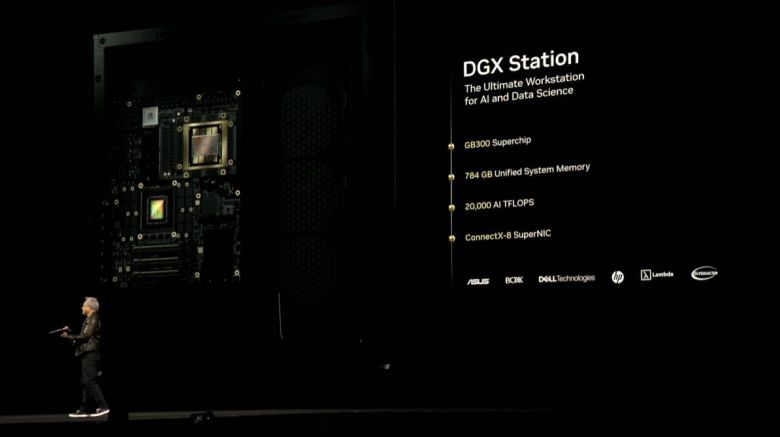 소형 인공지능 컴퓨터 DGX 스파크와 DGX 스테이션을 출시할 예정이다 / 출처=엔비디아