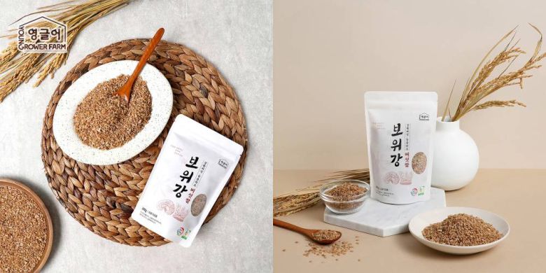 영글어농장의 현미 활용 버섯쌀 / 출처=영글어농장
