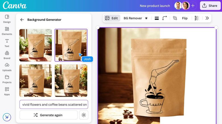 비주얼 스위트 2.0의 캔바 사진 편집기는 비교적 정밀한 사진 편집이 가능합니다 / 출처=IT동아