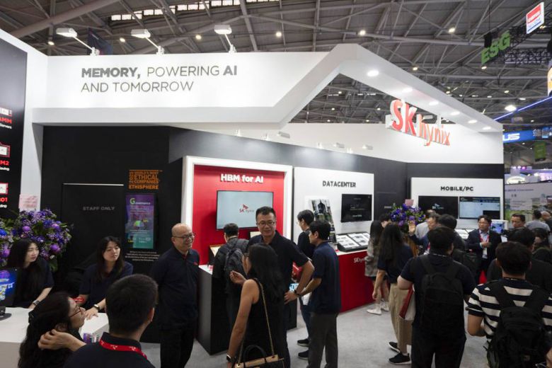 SK하이닉스는 지난해에 이어 올해도 대만 컴퓨텍스를 찾았다 / 출처=IT동아