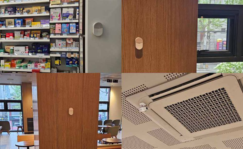 리프 IoT 기기가 설치된 공간 / 출처=씨드앤