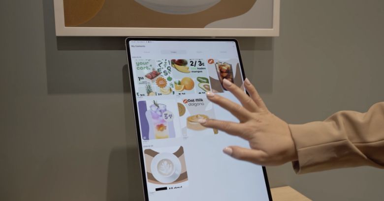 삼성 이페이퍼를 손쉽게 관리할 수 있는 모바일 앱 /출처=삼성전자