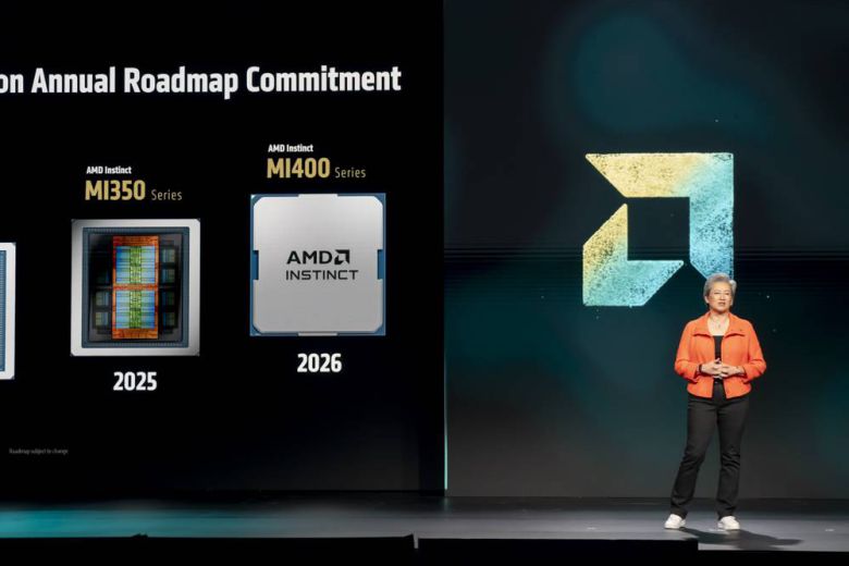 AMD는 MI350 시리즈는 물론 MI400 차세대 버전까지 계속 개발 중이다 / 출처=IT동아