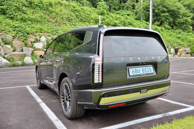 아이오닉 9 후면부 / 출처=IT동아