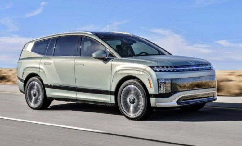 주행 중인 아이오닉 9의 모습 / 출처=현대차