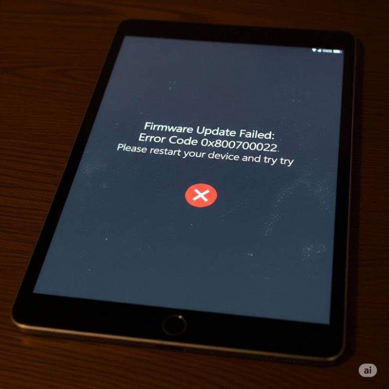 직구한 태블릿의 펌웨어 교체작업이 실패한다면 매우 곤란해집니다 / 출처=제미나이로 생성