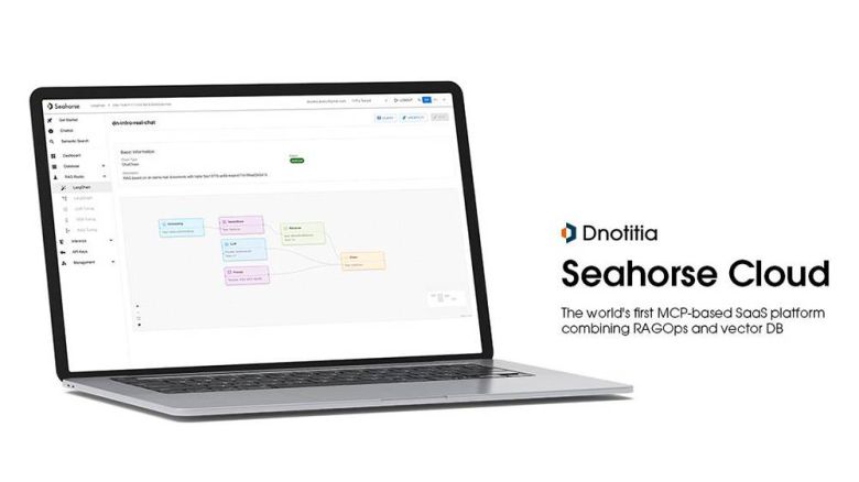 디노티시아는 지난해 자체 벡터 DB 제품을 공개했다 / 출처=디노티시아