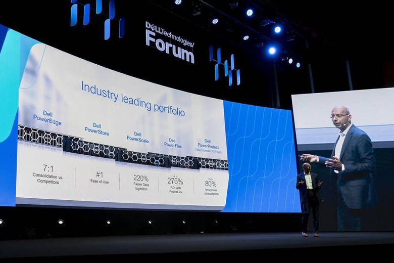 델 테크놀로지스는 AI 시대의 성장세에 발맞춰 서버 하드웨어뿐만 아니라 인프라 전반에 대해 접근 중이다 / 출처=IT동아