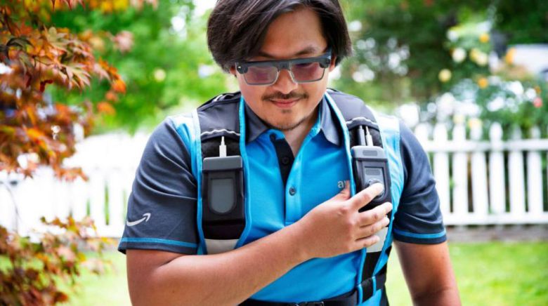 아마존이 배송 기사 전용 스마트 AR 안경 아멜리아(Amelia)를 개발했습니다 / 출처=아마존