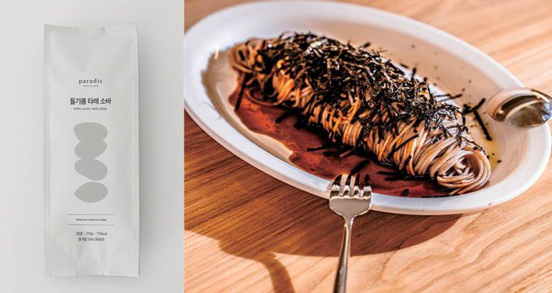 파라디 밀키트 ‘들기름 타레 소바’ / 출처=파라디