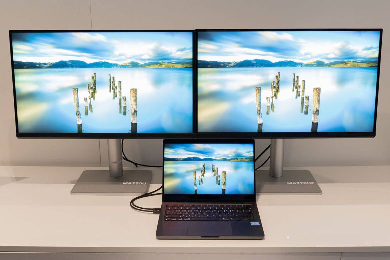 MA 시리즈는 애플 제품의 화면 색감을 최대한 구현하는 데 초점을 뒀다 / 출처=IT동아