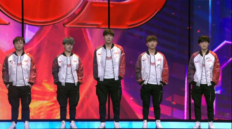 LGD 선수단(사진출처-라이엇 유튜브)