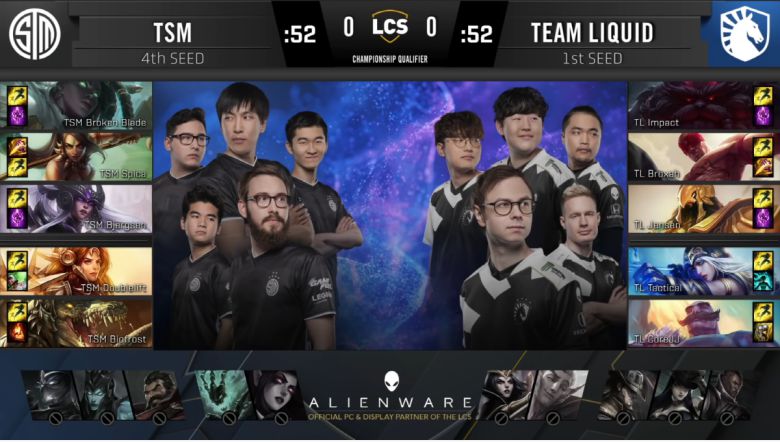 TSM vs TL 플레이오프(사진출처-라이엇 유튜브)