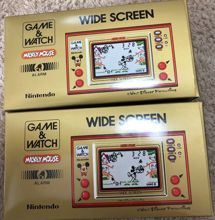 (일본 출장 중에 스루가야에서 건져올린 '게임앤와치' 신품)