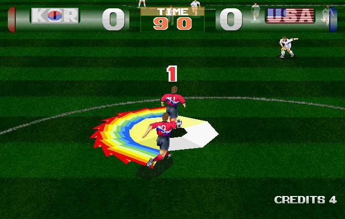 (무지개빛 필살기를 받아라!)