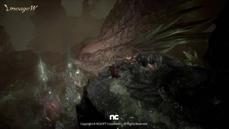 거대하게 묘사된 안타라스 / 엔씨소프트 제공