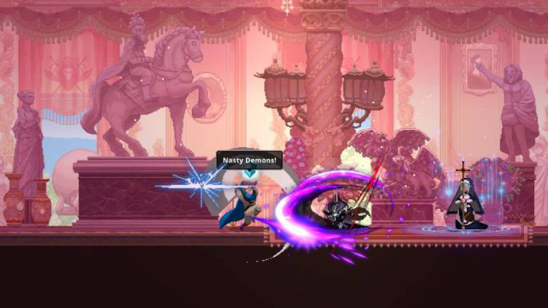 머리를 바꿔 다른 해골로 변신할 때마다 다양한 액션을 즐길 수 있다