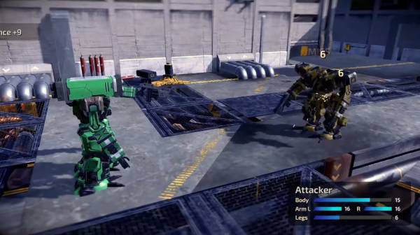 3D로 표현된 '프론트미션'의 메카닉들