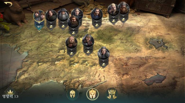 원작에 등장했던 영웅들을 지휘관으로 영입할 수 있다