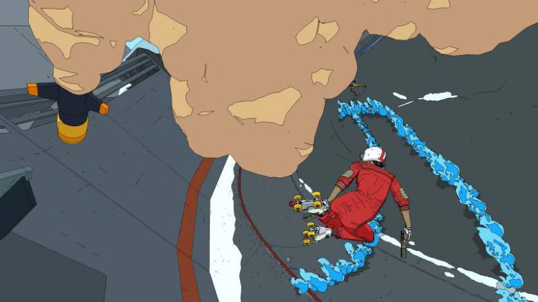 스케이트 트릭을 구사하면 총알을 획득할 수 있다