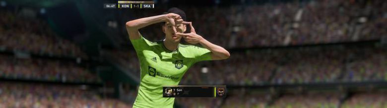 손흥민 선수 세레모니