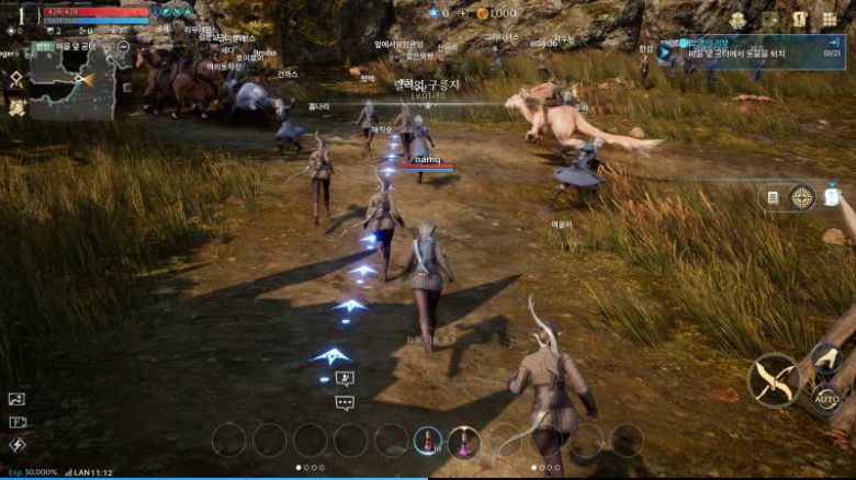 갑작스럽게 많은 인원이 몰렸지만 안정적인 서버 상황