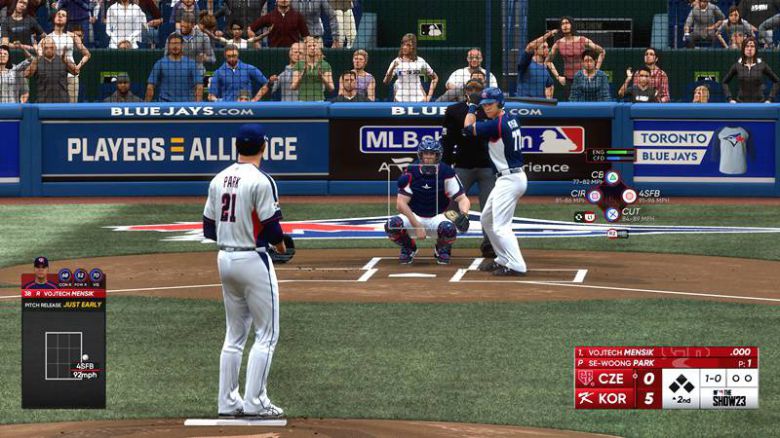 모먼츠 WBC 플레이화면