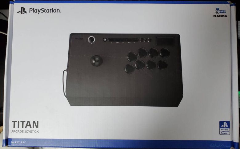 권바 타이탄 조이스틱 박스 외형