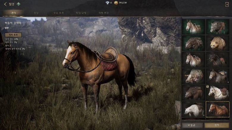 탈것 떠돌이 갈색마