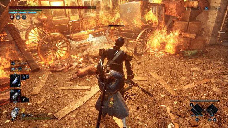 뒤를 노리면 수월하게 처치 가능