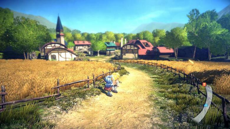 도트 캐릭터와 3D 배경의 만남