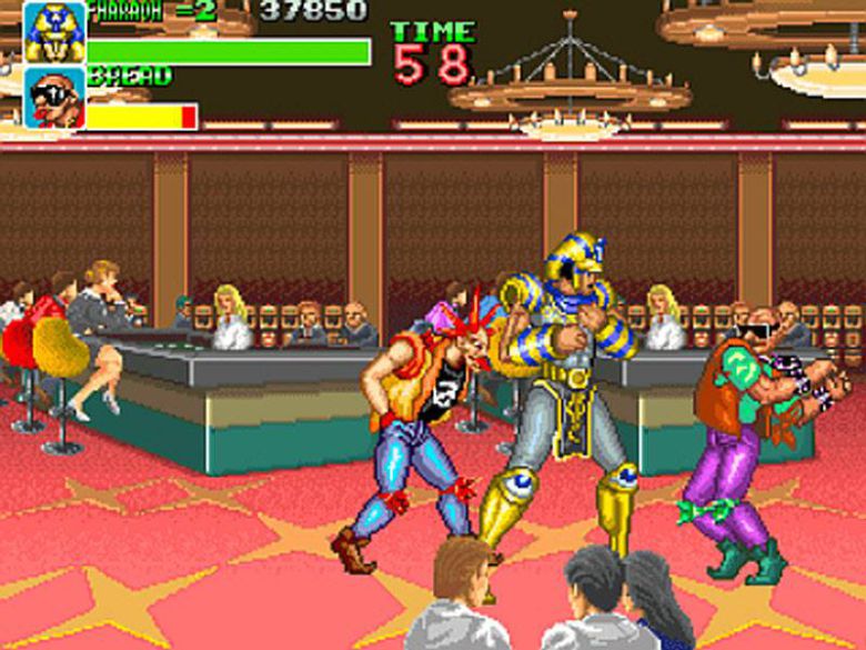 (스테이지를 클리어할 수록 보스 캐릭터를 조종할 수 있다)