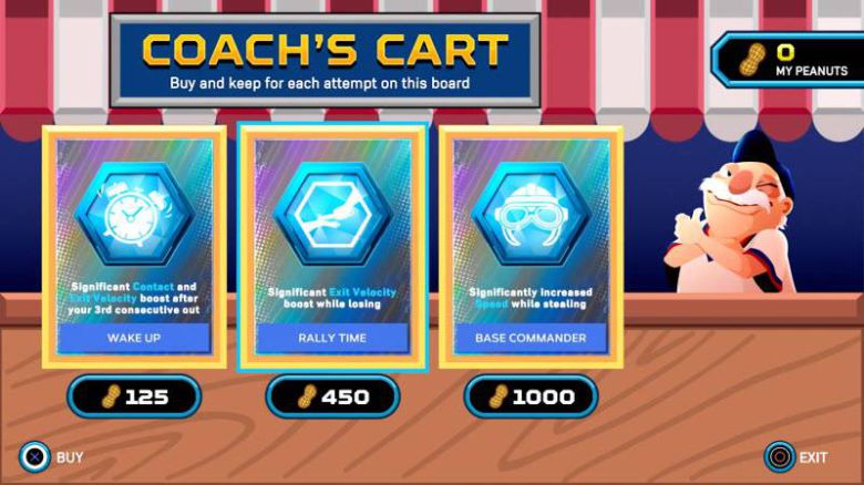 중간 상점을 방문해 능력치를 높일 수 있다