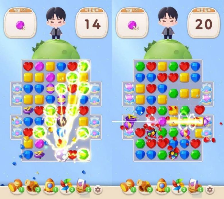 기본기가 탄탄한 3매치 퍼즐