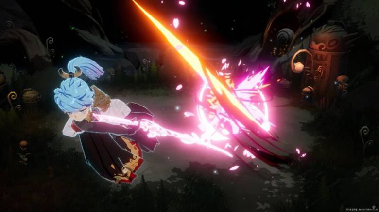 화면을 장악하는 화려한 스킬 연출 - 에이스 캐릭터