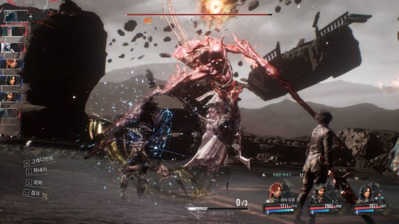 전투 연출도 상당히 미려하다