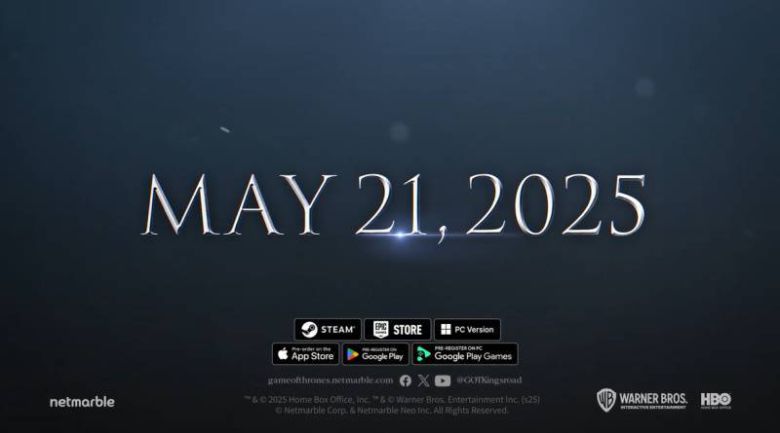 왕좌의게임: 킹스로드 5월 21일 출시