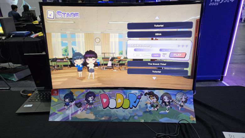 시연중인 '도도리'