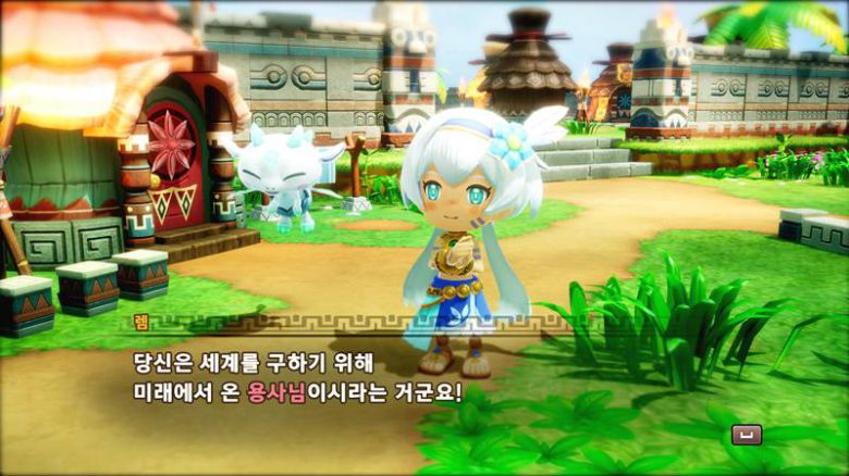 캐릭터가 아기자기하고 귀엽다