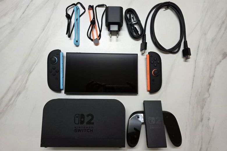 닌텐도 스위치2 구성품 1과 크게 다를 것 없다.