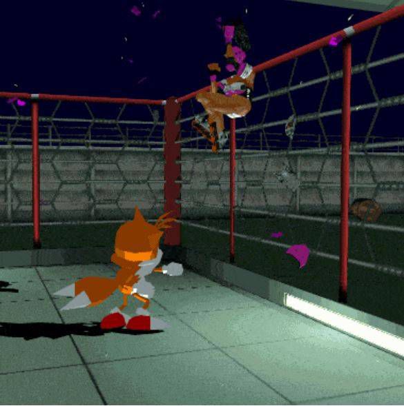 특유의 복장 파괴 연출도 상쾌 상쾌!!  리플레이로 다른 각도로 한 번 더 보여준다