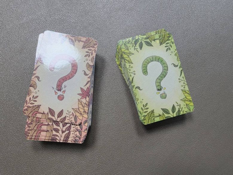 붉은색이 매운맛 카드다