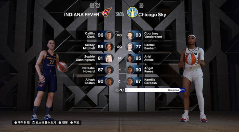 WNBA 라이벌 케이틀린 클락과 엔젤 리스