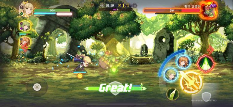 터치 인터페이스에서도 조작이 쉬운 편이다