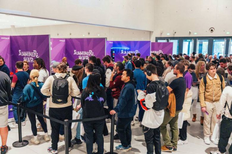 현장 이벤트 부스 전경