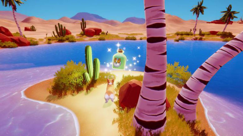 물약을 찾으면 스태미너 게이지가 늘어난다