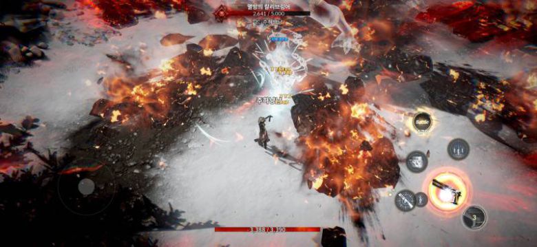 초반에 맛보기로 보여주는 배틀 모드