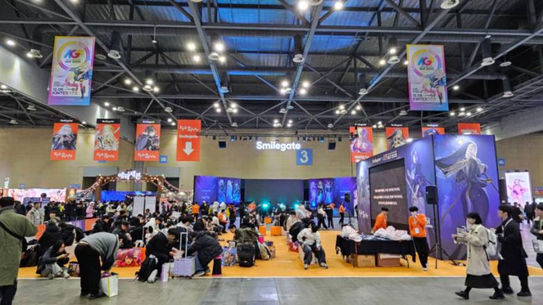 AGF2025 스마일게이트 부스