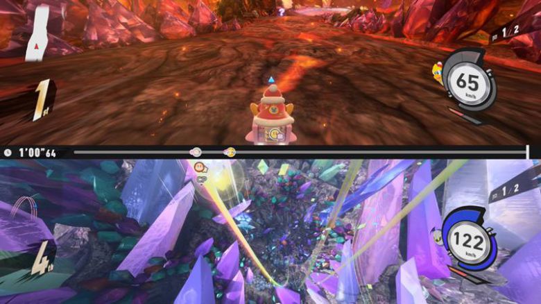 기본적으로 레이싱의 형태인 에어라이드 모드