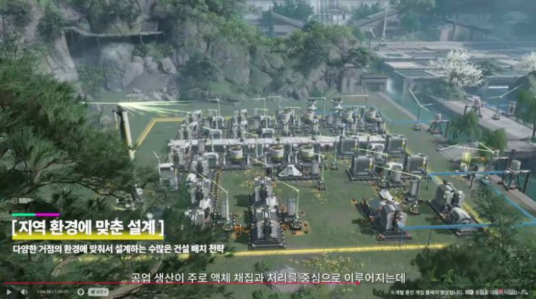 대표적인 차별화 콘텐츠인 공장 자동화 시스템